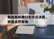 开云体育下载-关于戴维斯杯横扫年终总决赛，穆雷点燃赛场的信息