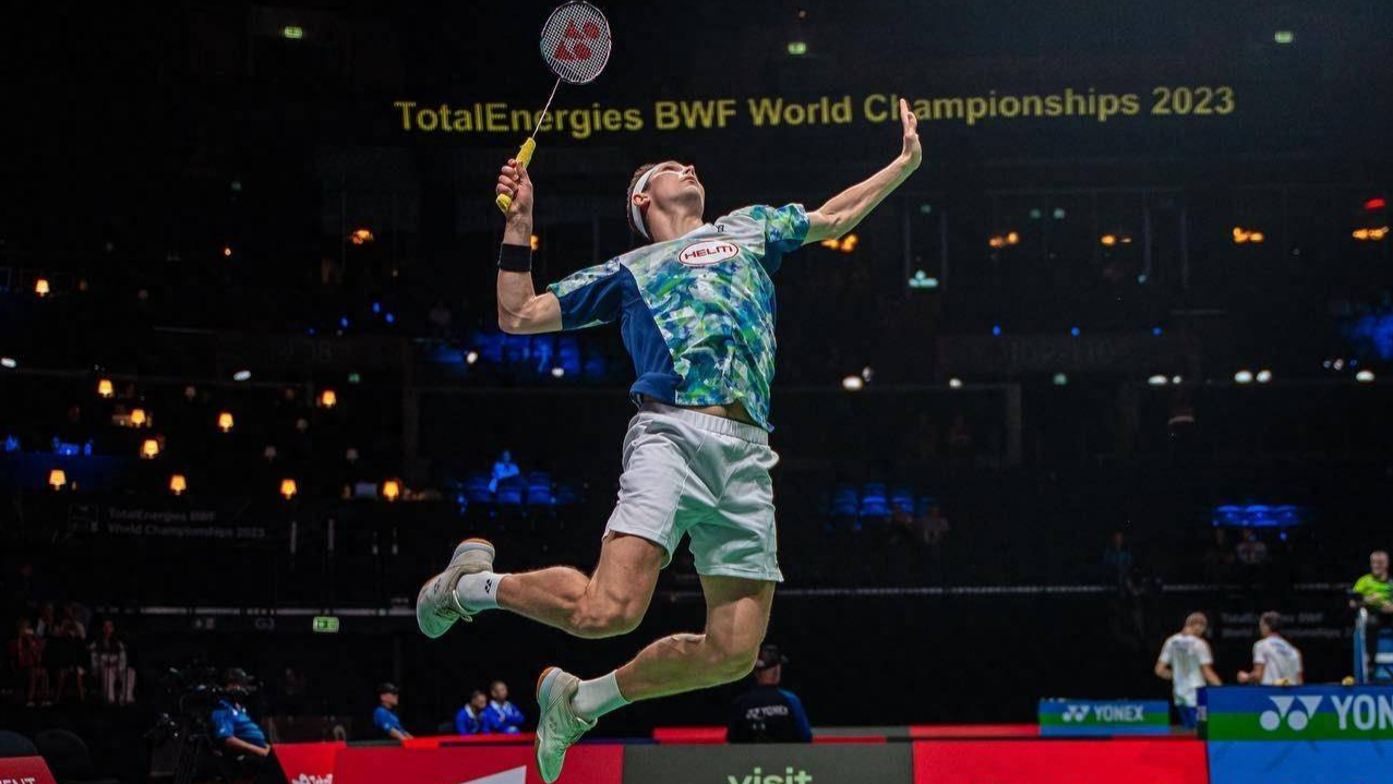 丹麦羽毛球队翻盘法国羽毛球队，安赛龙完成帽子戏法