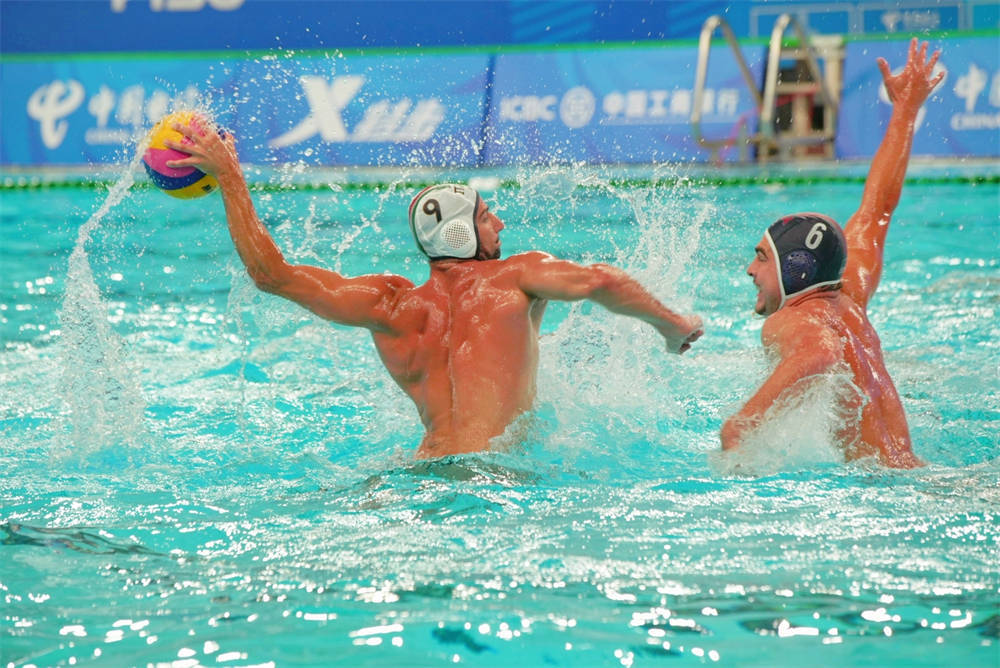 德国队突围夺得水球比赛铜牌