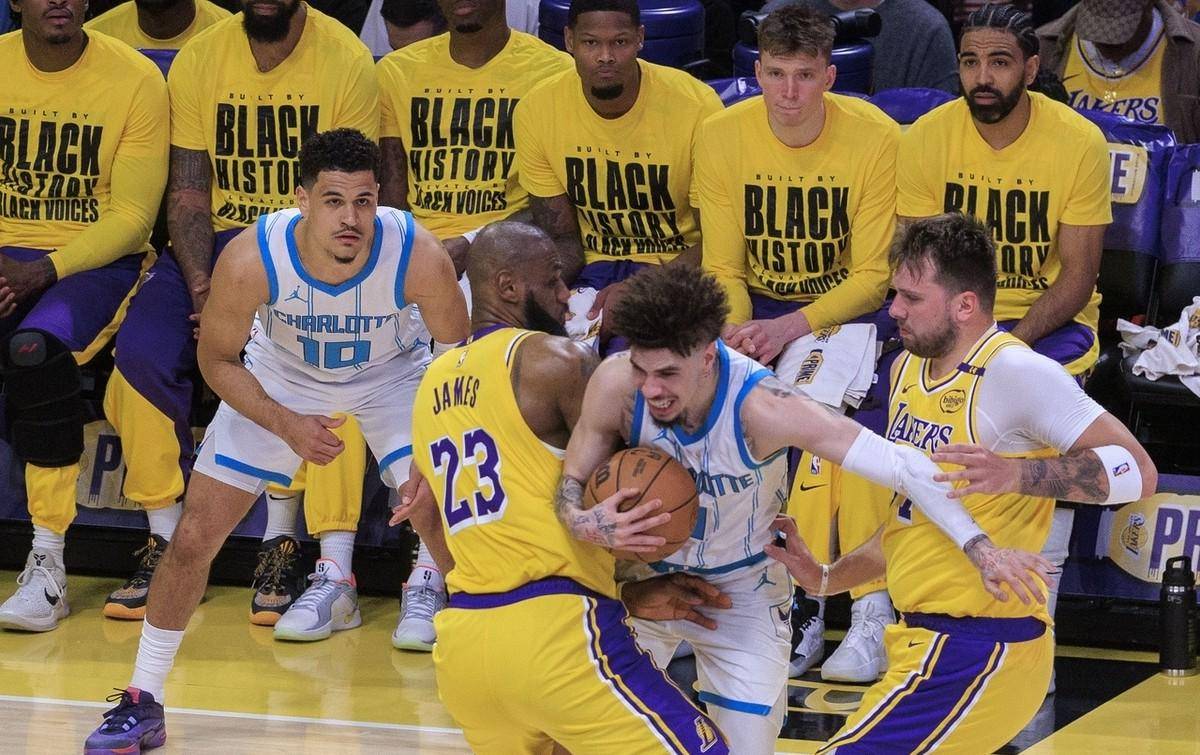 广东队完胜湖人，东契奇带队取胜