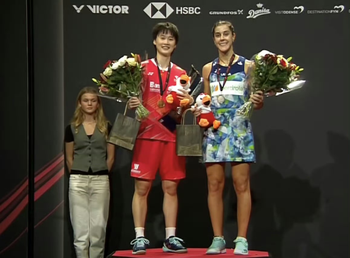 中国队险胜丹麦队，马琳刷新纪录